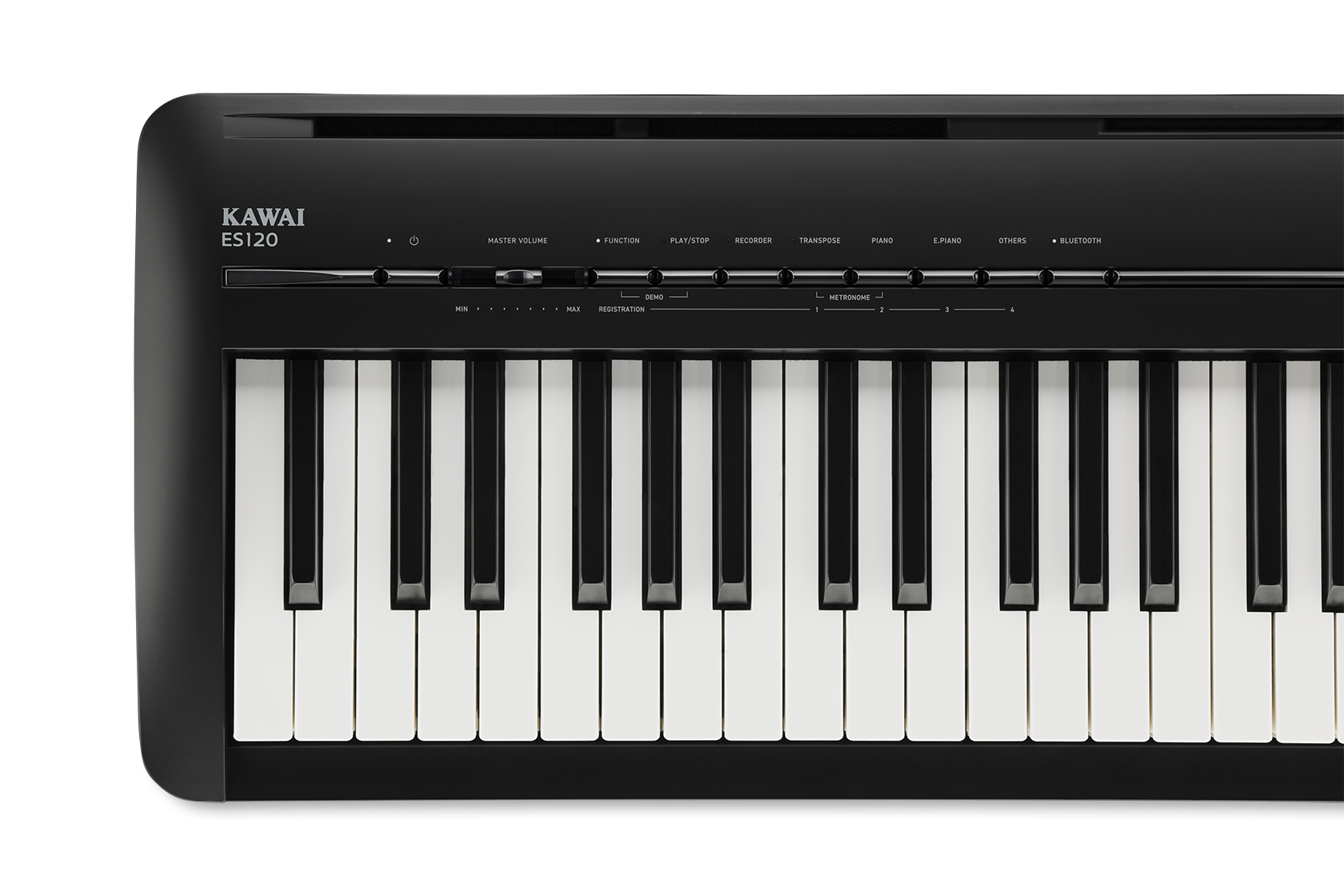 Kawai ES120 control panel and keyboard
