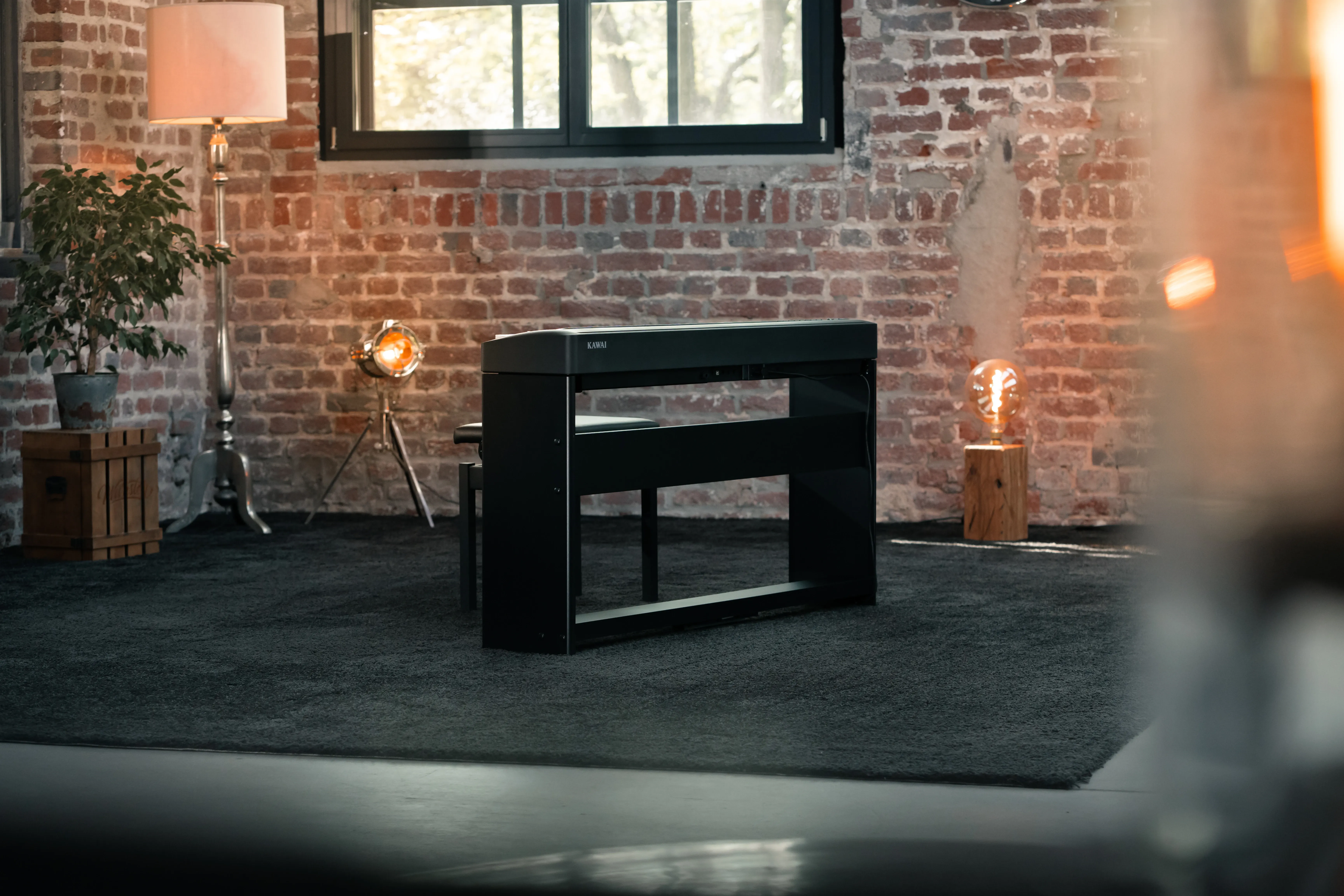 Kawai ES120 in a studio setting