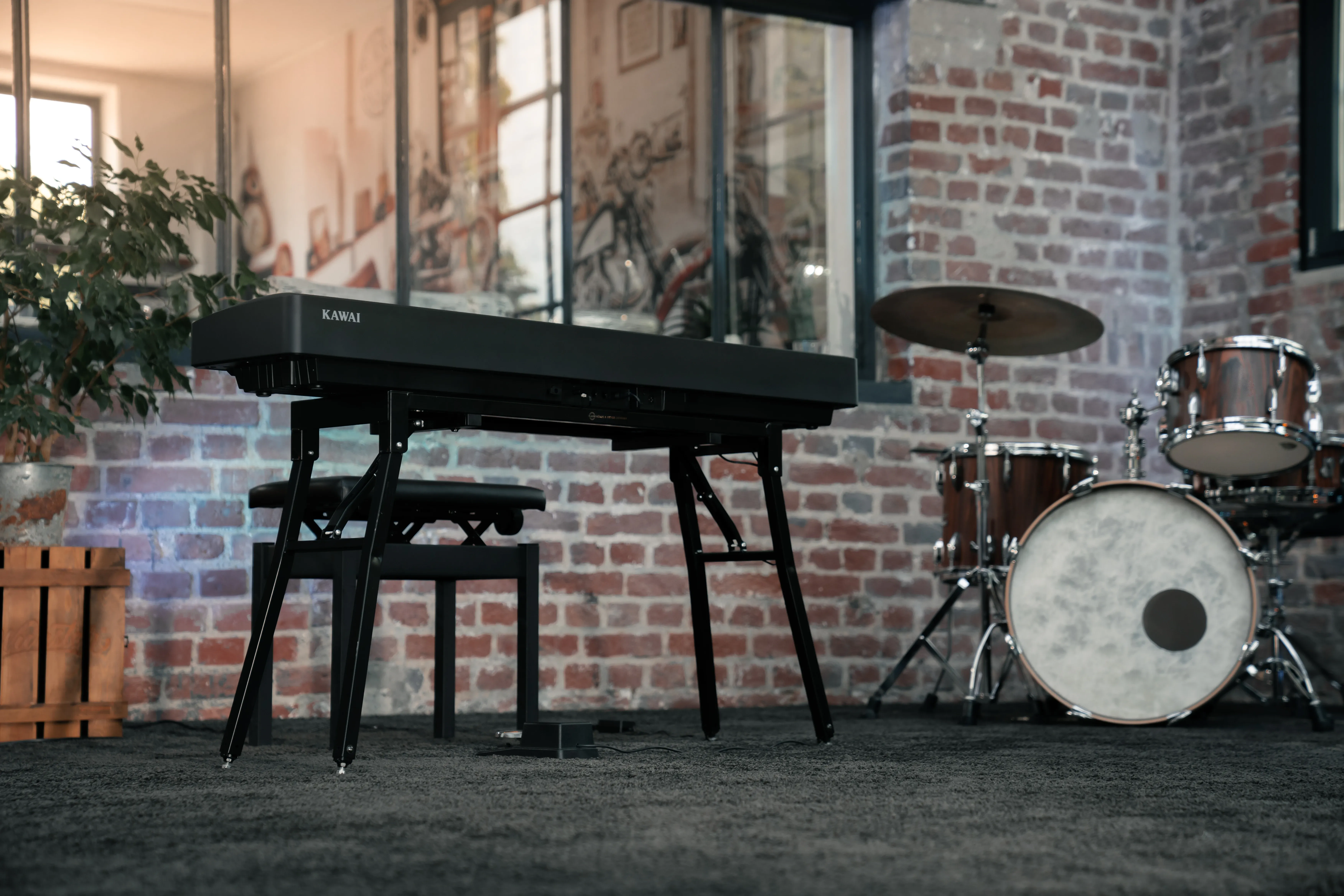 Kawai ES120 detail 3
