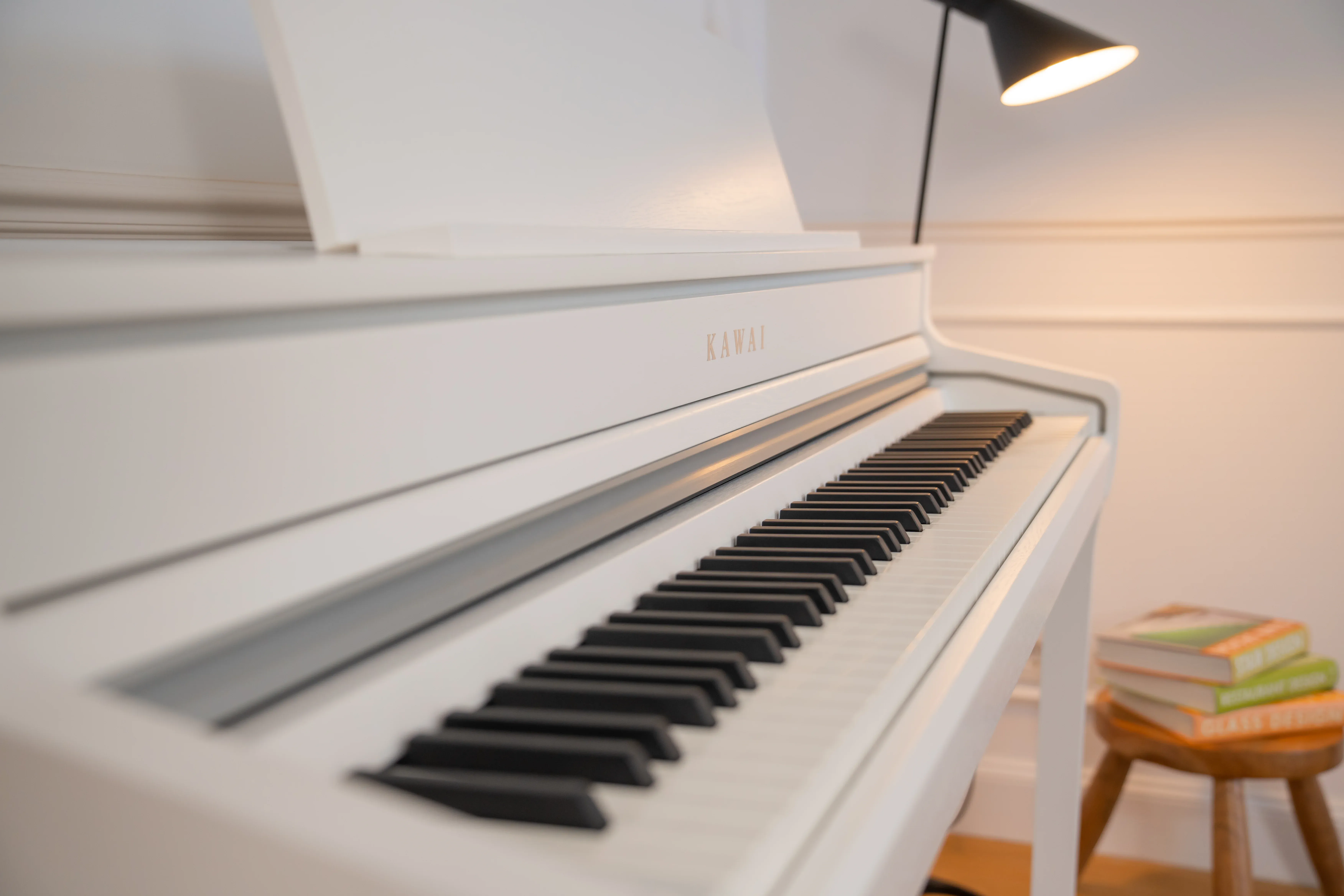 Kawai CA501 digital piano in a home setting