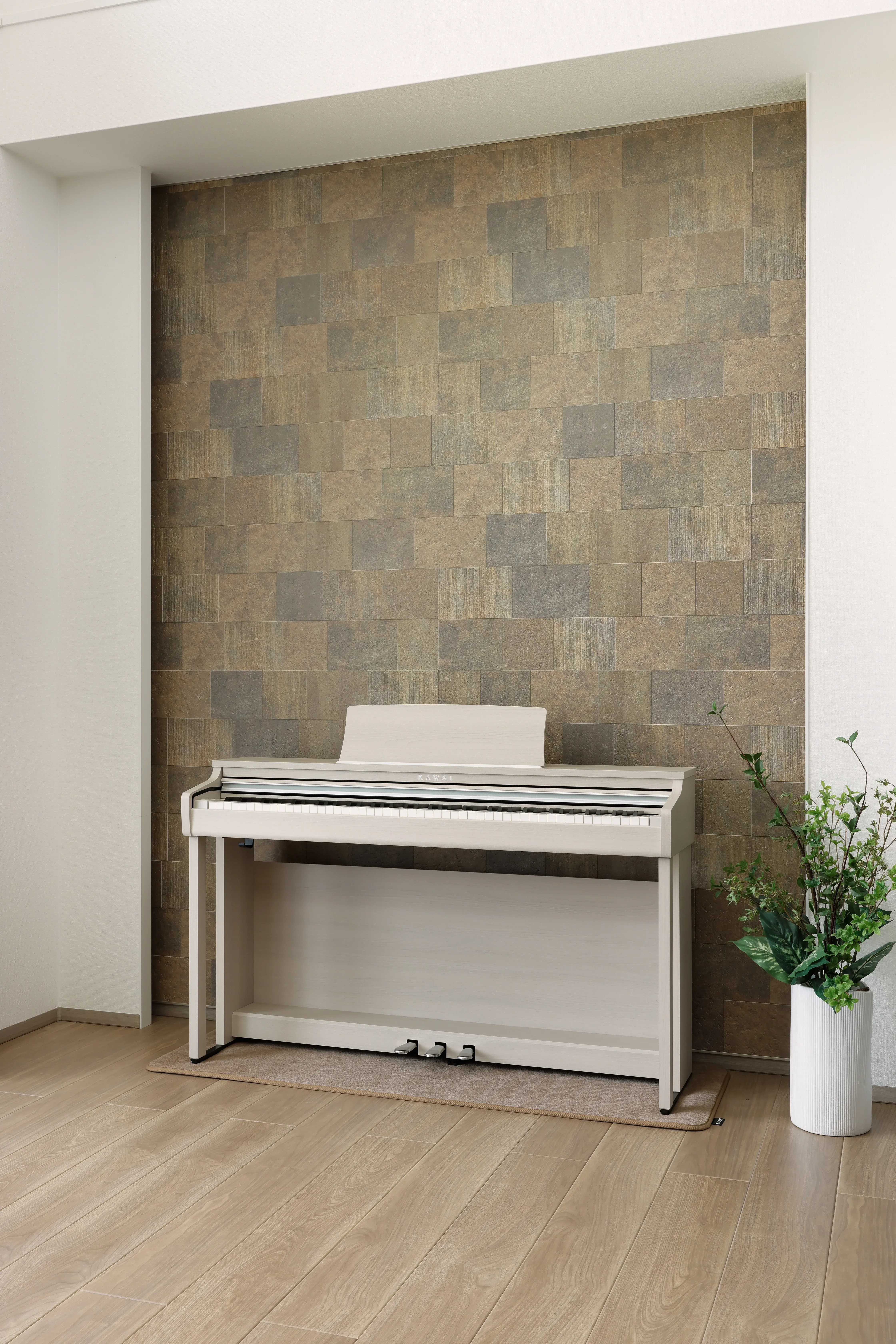 Kawai CX102 in a bright room