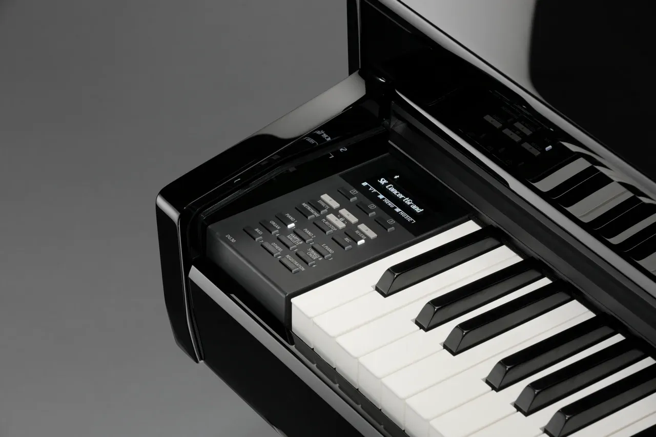 Kawai DG30 control panel and display