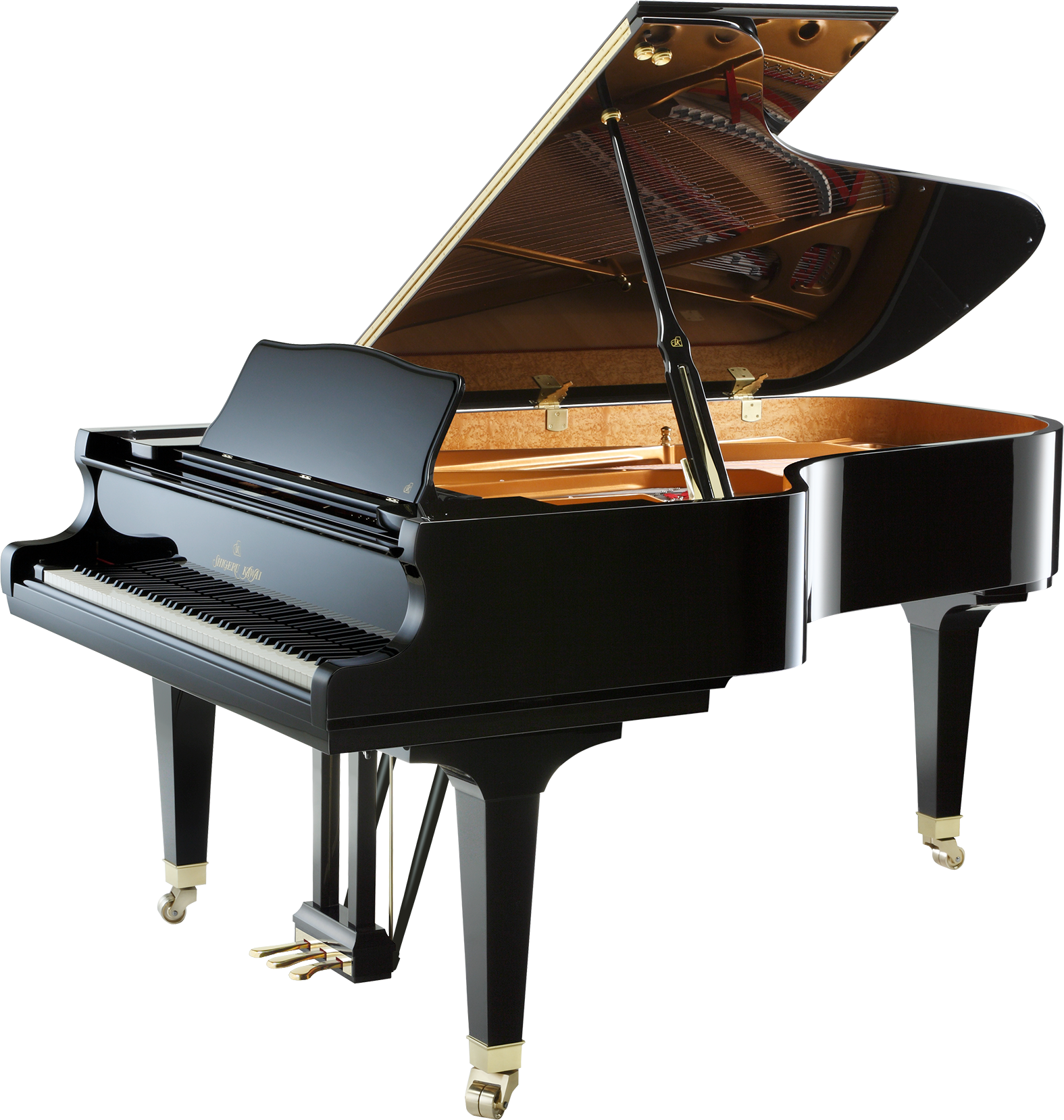 Shigeru SK-6 7' — Ebony Polish
