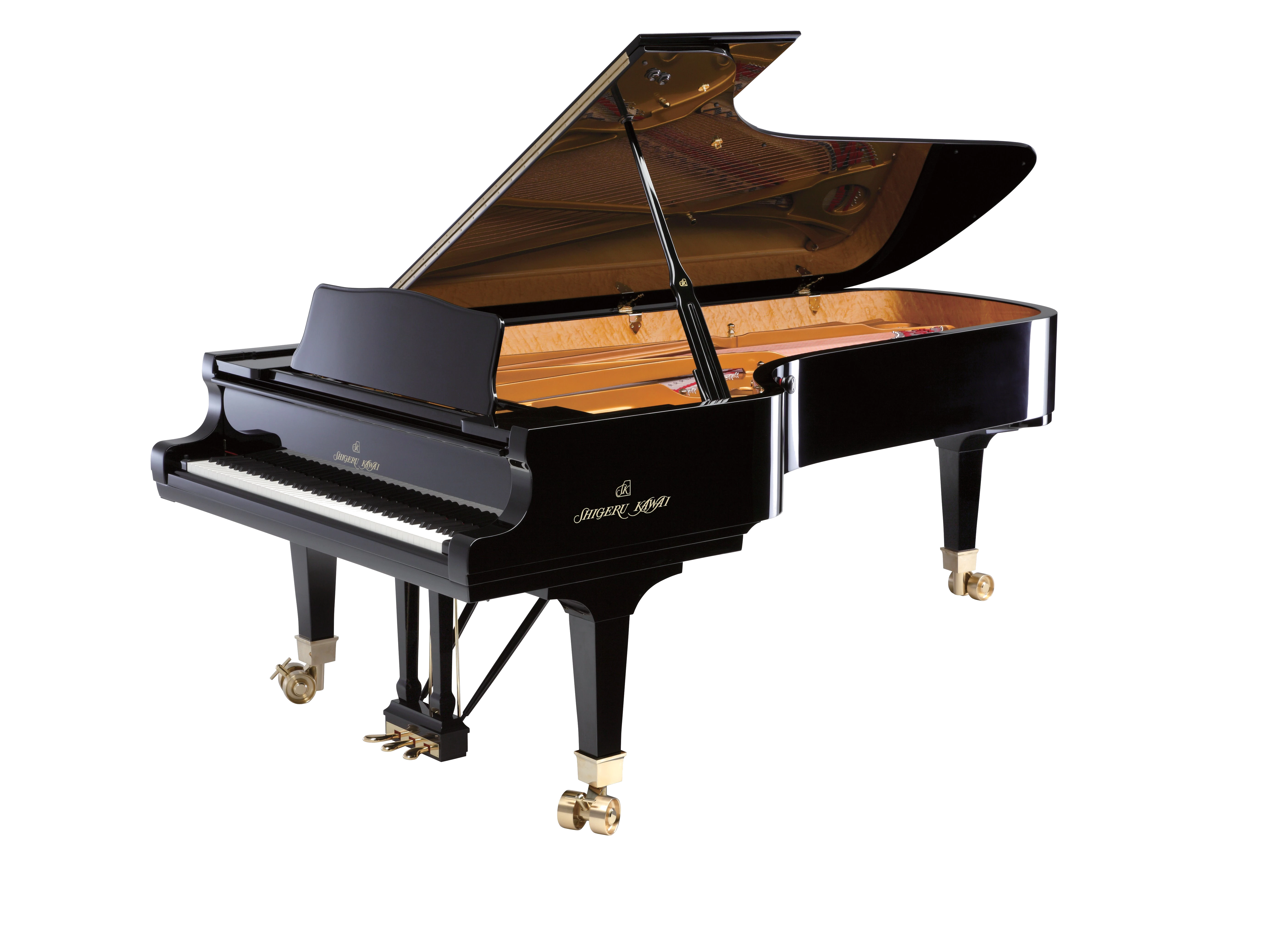 Shigeru SK-EX 9'1" — Ebony Polish
