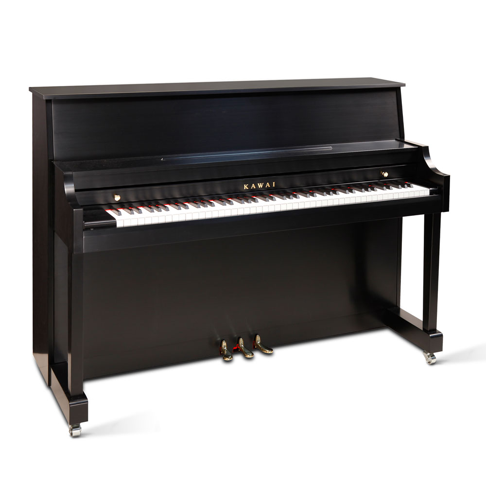 Kawai 506N institutional upright piano in Satin Ebony