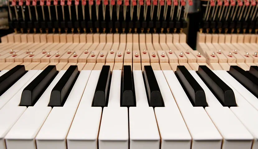 Kawai ST-1 keyboard and upright action