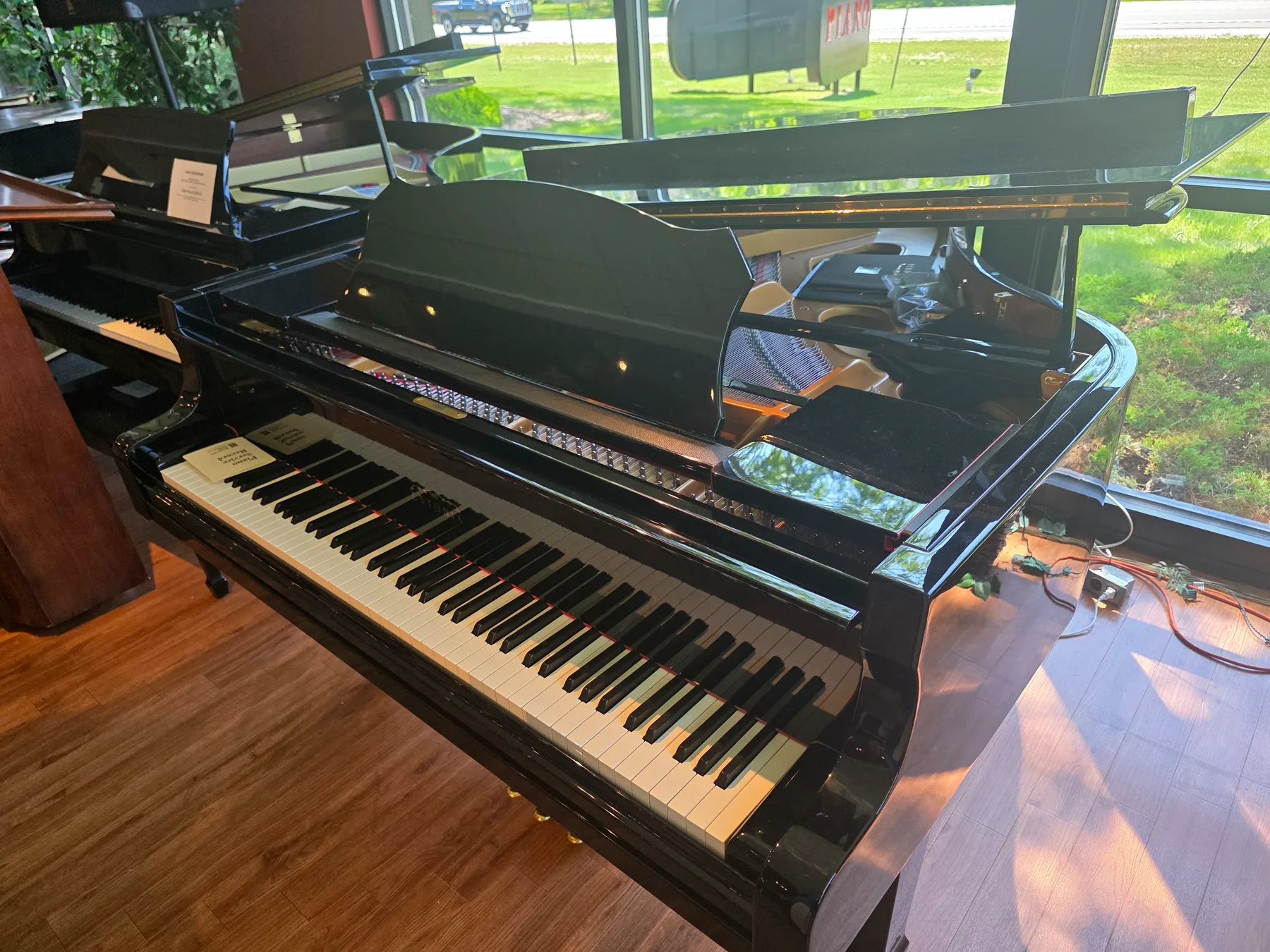 Used 6' Estonia Professional Grand Ebony Polish