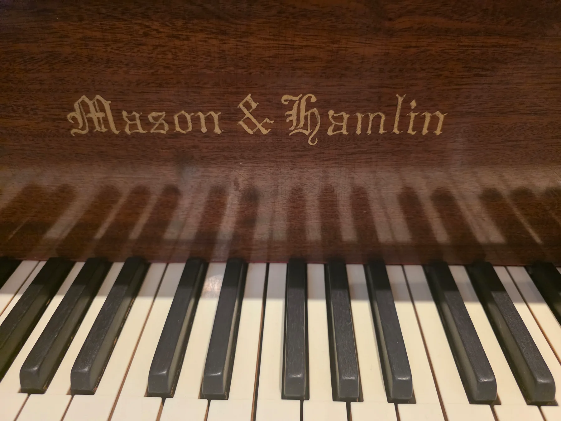 Mason & Hamlin A 5'8" Walnut Satin USED