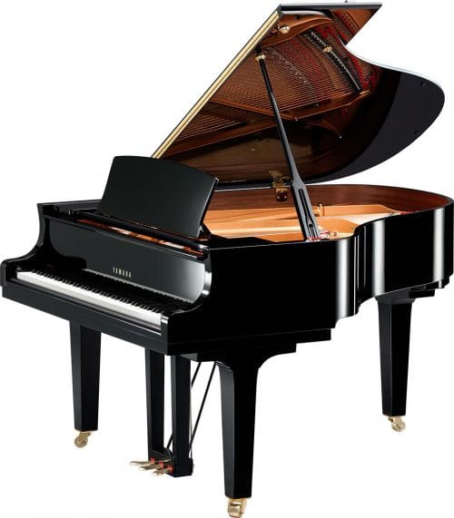 Yamaha C2X 5'8" — Ebony Polish