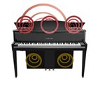 Yamaha AvantGrand N2 speaker system illustration.