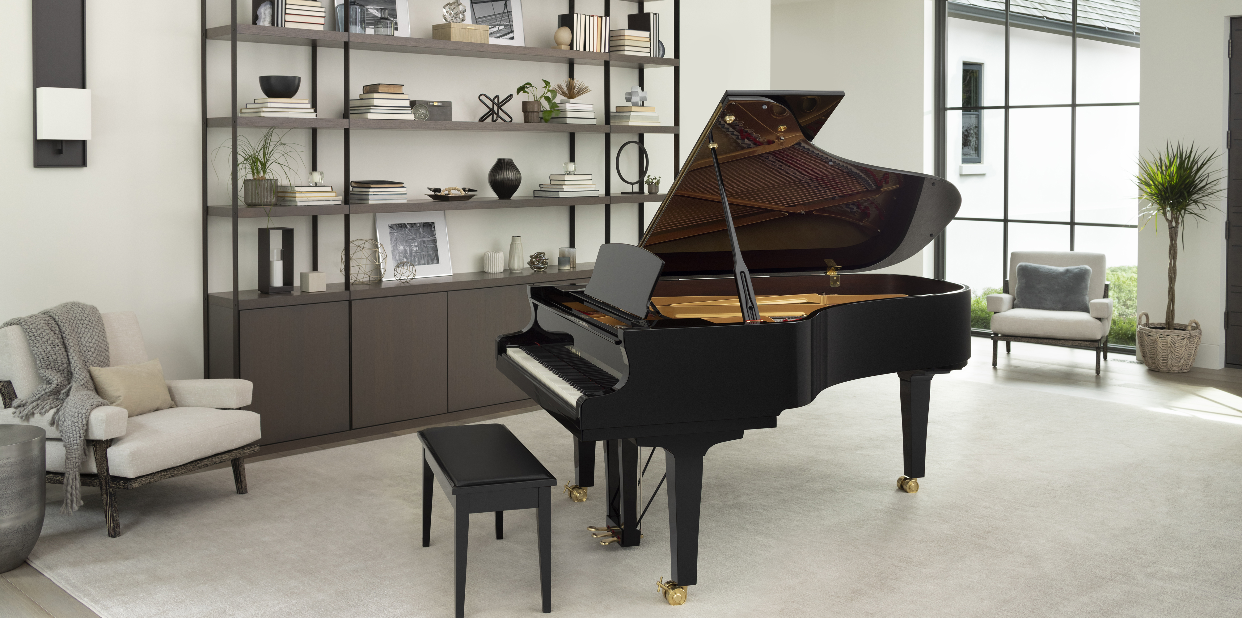 Yamaha SX Series grand piano on stage